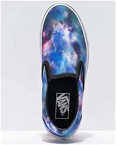 Vans Mens Classic Slip On Checkered Skateboarding Shoes Blue 4.5 Medium (D) | Image 7