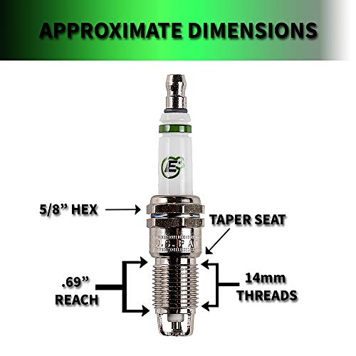 E3 Spark Plugs E3.44 Automotive Spark Plug, Pack Of 1,4.75 Inch #TOP1