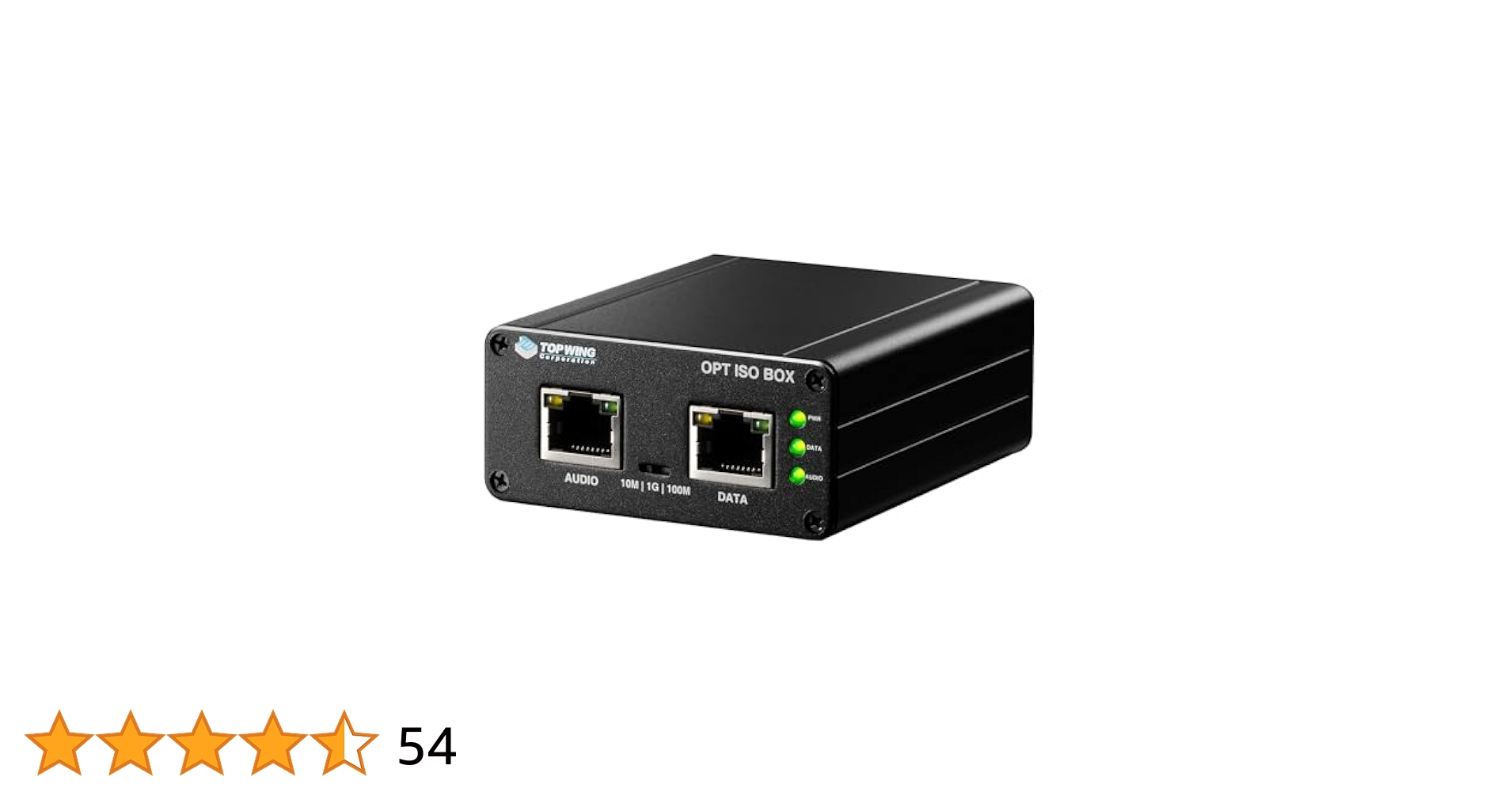 新品未開封 TOP WING OPT ISO BOX トップウイング 在庫有」TOP WING OPT ISO BOX 光絶縁装置/オプティカルLAN