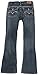 Levi's Girls 7-16 Taylor Thick Stitch Bootcut Jean, Blue Wonder, 10
