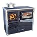 Produktbild EEK A Kaminofen mit Backfach und Herdplatte ABC Concept 2 Air Rechts Holzofen 11,6 kW Kamin Ofen Holz Werkstattofen Schwedenofen Hüttenofen Heizofen Holzofen