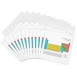 3dRose Periodic Table - Academic school educational gift science chemistry physics classrooms - Greeting Cards, 6 x 6 inches, set of 12 (gc_76645_2)