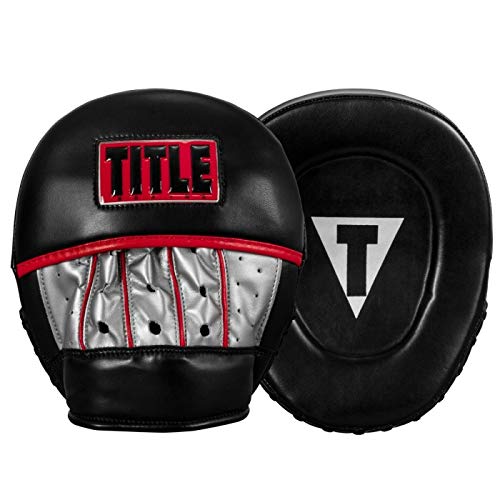 TITLE Boxing Valiant Micro Mitts - Muay Thai & Kickboxing Pads, MMA Equipment, Boxing Coaching