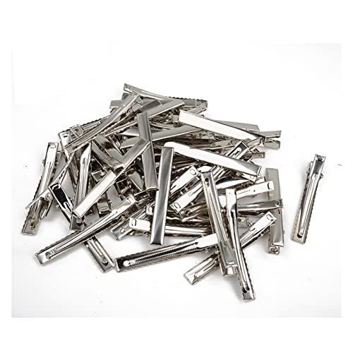 Pinces crocodile métal 65mm lot de 50 pour câble test et coiffure