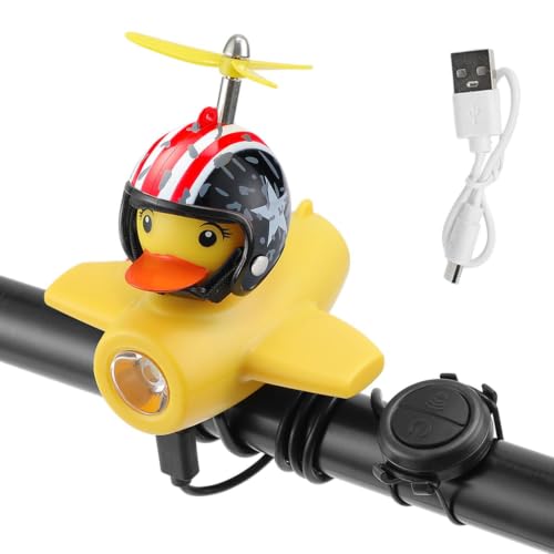 Bocina de pato para paseos nocturnos seguros en patinete infantil