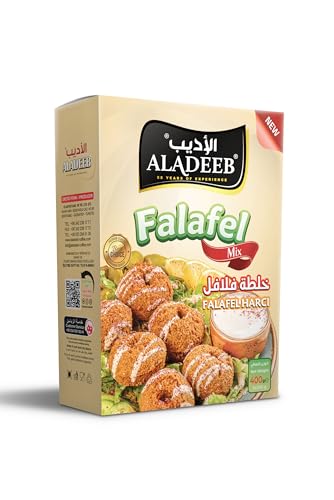 ALADEEB Falafel Miscela Pronta da Friggere Speziata con Ceci, 400g