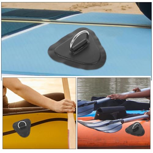 GANAZONO 3 Peças De Anéis De Cordão Para Prancha De Surf Acessórios Para Anel De Fivela Traseira De