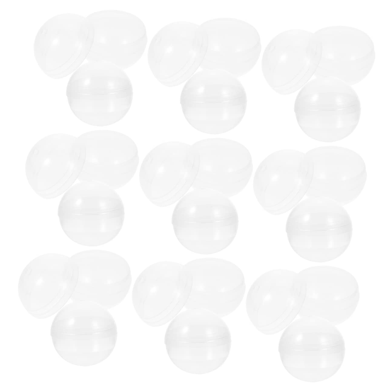 Capsules transparentes boules distributeur automatique boules XXL surdimensionnées 127 mm 50 pièces