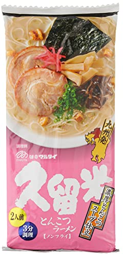 Marutai Kurume Noko Tonkotsu Ramen(2 Servings) 194 g