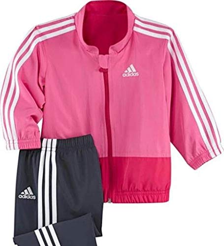 adidas - Chándal Infantil, tamaño 86 UK, Color Top:Ultra Rosa/Blanco Bottom :Urban...