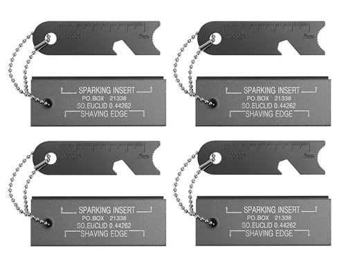 Flint Magnesium Fire Starter, Magnesium Waterproof Matches Outdoor Survival Fire