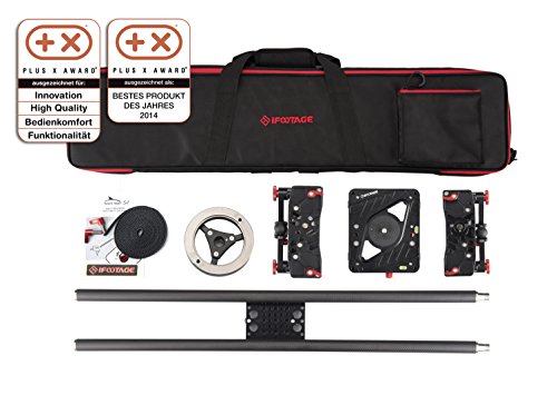 Rollei Shark Slider S1 glissière de caméra pour éviter les vibrations sur 79 cm