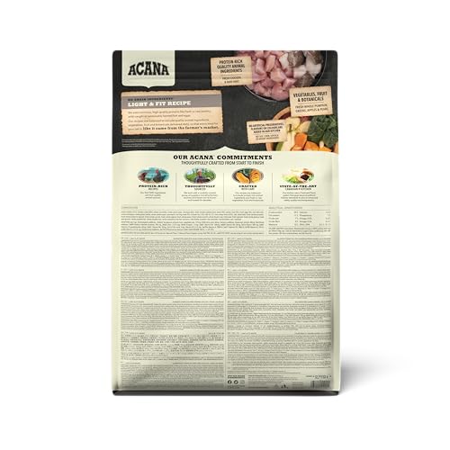 ACANA Light & Fit Dog, 1er Pack (1 x 6 kg)