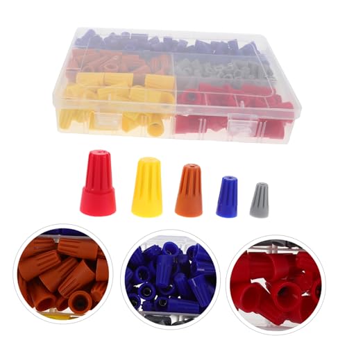 Bornes multicolores pour fils électriques : 330 pièces à vis rapides - 5