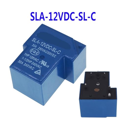 Relais de puissance 30A SLA-05VDC-SL-C 5V pour automatisme et carte PCB