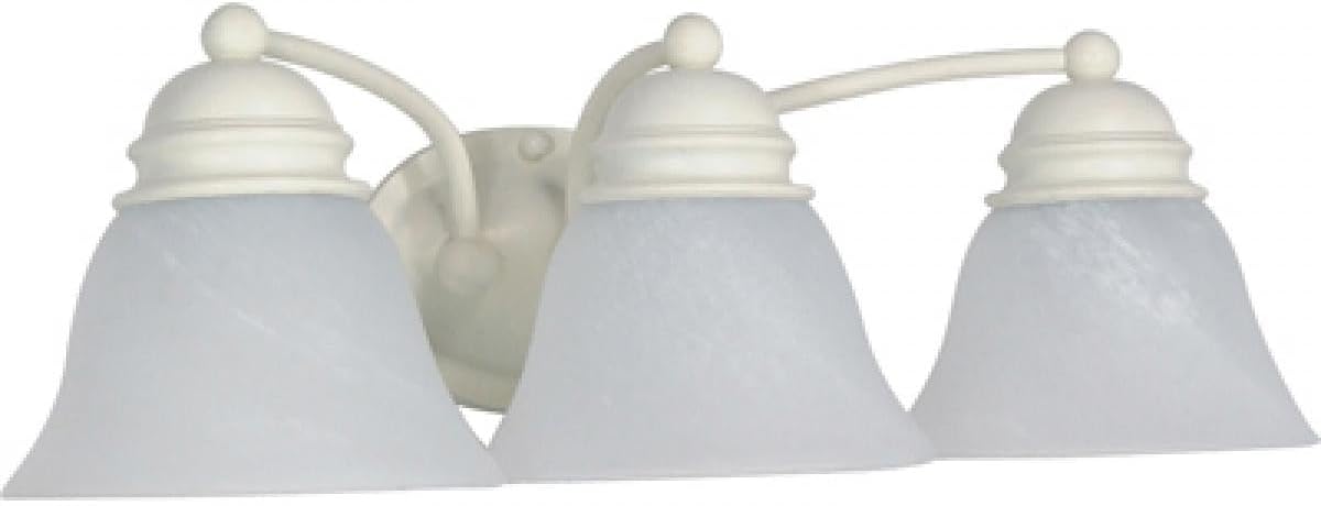 Nuvo Lighting 60/350 Transitional Three Light Vanity from Empire Collection in Brass-Polished/Cast Finish