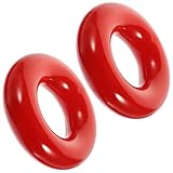 Holibanna Golf Weighted Swing Rings 2pcs Iron Golfing Training Aid Round Practice Accessories for Swing Strength Training