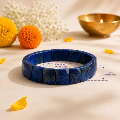 Image of Beaded Bracelet for Men & Women | Stretchable Handmade Prayer Meditation Yoga Wrist Bracelet | Stylish Everyday Wear | Free Size