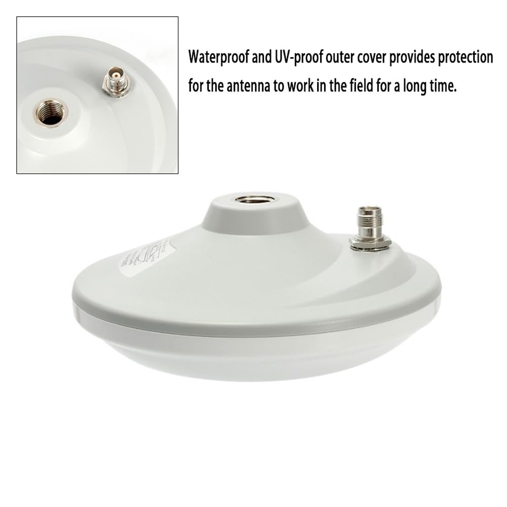1 pieza GNSS RTK GPS antena externa impermeable con cinta GNSS RTK medición, alta precisión, plástico, , navegación por satélite
