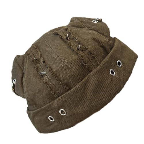 Chapeau tête de mort vintage respirant, bonnet décontracté pour homme et femme look rétro