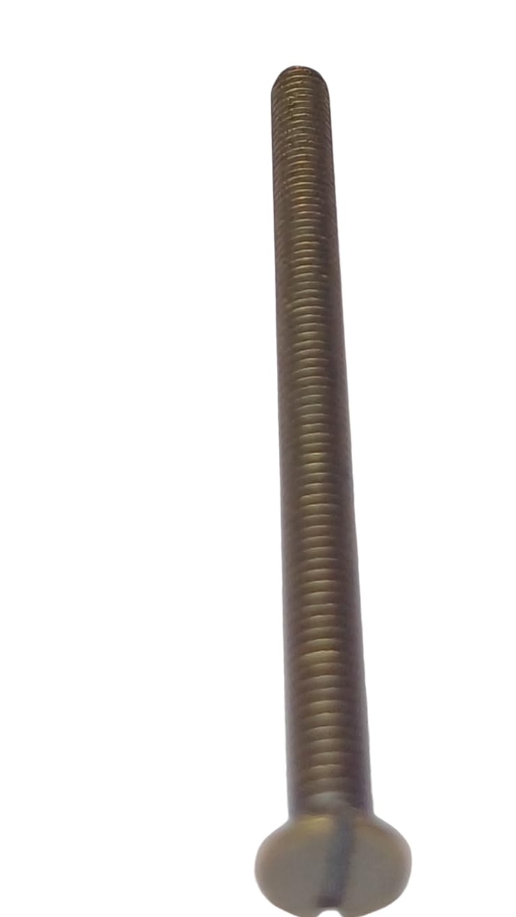 Antique Brass Flat Slotted Countersunk Head Screws, M3.5 x 50mm, (20) - Image 4