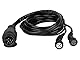 LAS 10261 Versorgungskabel Anhängerkabel, 13-poliger Stecker, 4 m, Schwarz