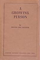 A Growing Person B0007EN3NA Book Cover