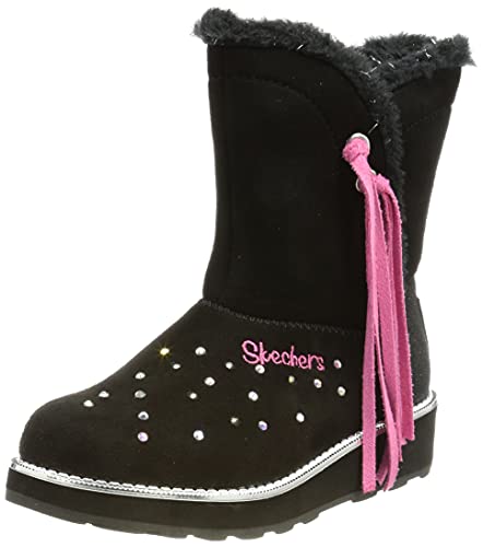 Skechers 10663L-BLK_30, Stivali Invernali, Black, EU