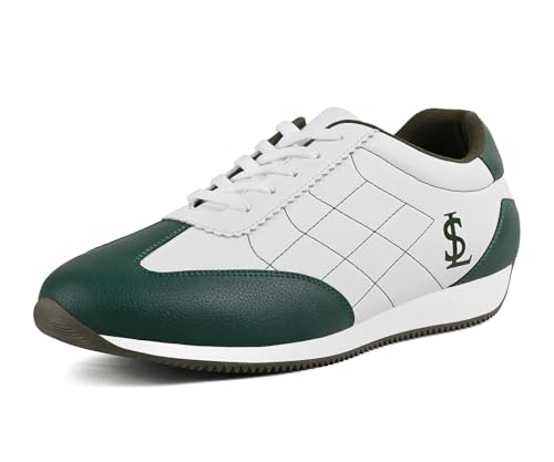 Image of LOUIS STITCH Men's Casual Lightweight Lace-Up Low-Top Sneakers for Men| Cushioned Comfort | Lightweight & Comfortable Casual Lace-Up Shoes | LSP-SNK-AVI010