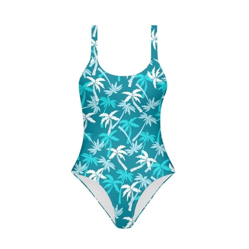 Image of Girls One Piece Swimsuit Beach Sport Athletic Bathing Suits Quick Dry Summer Hawaiian Swimwear for Teens Size 7-20