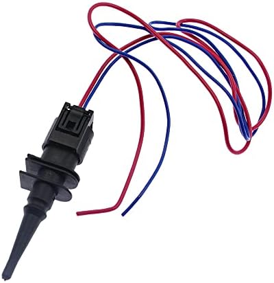 Paddsun Outside Ambient Air Temperature Temp Sensor w/Plug Wire Connector Pigtail for Replaces 65816905133 65816905050 Mini