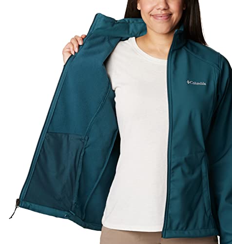 Image of Columbia Women Polyester Short Length Kruser Ridge II Softshell Hiking and Trekking Jacket