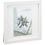 ハクバ 【Amazon.co.jp限定】 HAKUBA フォトフレーム スクウェア 木製 額 カレ 2L サイズ 1面 ホワイト 2L 木製 FSQCR-WT2L1 軽くて割れないPET板を採用 タテヨコ兼用