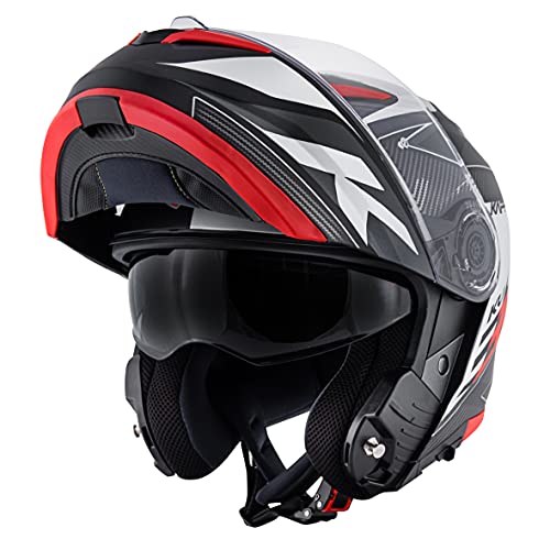Casco moto modulare apribile p/j kappa kv32