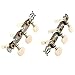 Guitar Tuning Keys - LEORX 2pcs Classical Guitar Tuners Tuning Pegs Keys Machine Heads