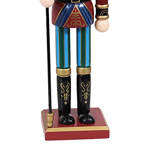 Sunnydaze Gustav The Great 15-Inch Indoor Christmas Traditional Wooden Nutcracker Decor Statue #TOP6