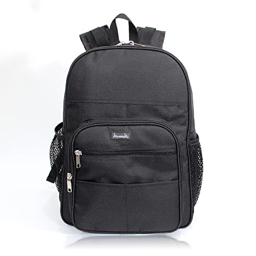 Hairdressing Bag Barber Rucksack multifunctional Hairdressing Equipment Tool Storage Kit Bag, Black - Image 3