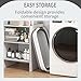 SHJOEE 26L Zusammenklappbar Hundebadewanne Tragbar Haustier Badewanne Faltbar Wäschewanne Multifunktionale Aufbewahrungsbehälter Platzsparend Organizer Outdoor Indoor Kleine Katzen Hunde Wasserbecken