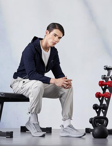Image of Qube By Fort Collins Men's Activewear Jacket - All-Weather Windcheater Jacket, Lightweight & Comfortable