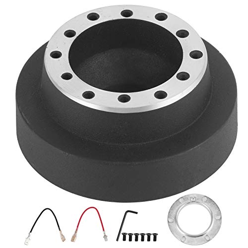 Adaptateur moyeu de volant E46 quick release universel alu noir