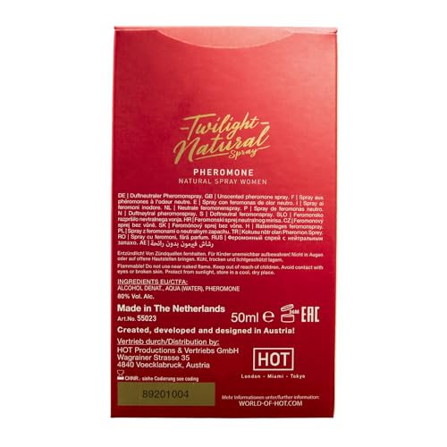 Perfume Twilight Pheromones Natural Spray de 50 ml para seducción 2