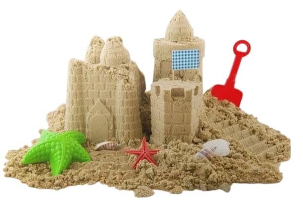 Kapoor Building Material- Multi Purpose Mud - Pinkish/Dark Brown/Red Coloured Mud - Very Fine - Garnet Sand - Aquarium Decorative Mud - Dust Free