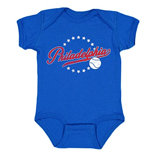 Image of Retro Vintage Style Kid's Bodysuit for Baseball Fans
