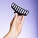 Gimme Beauty Thick Hair Claw Clips - Durable, No-Slip Design for Curly & Textured Hair - Made from Strong & Break-Resistant Recycled Plastic - Black & Tortoise