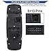 Power Window Switch Master Window Door Lock Control Compatible with 2008-2012 Jeep Liberty, 2009-2010 Dodge Journey, 2007-2012 Dodge Nitro Replaced 4602632AH 4602632AD, 1 AUTO, 8+13 Pins, Green Light