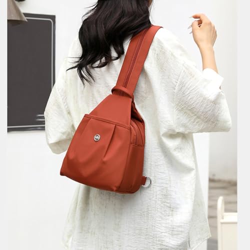 Waterproof 2-Way Commuter Bag, Large Capacity Oxford Convertible Shoulder Travel Bag, Sling Backpack for Work, Travel3