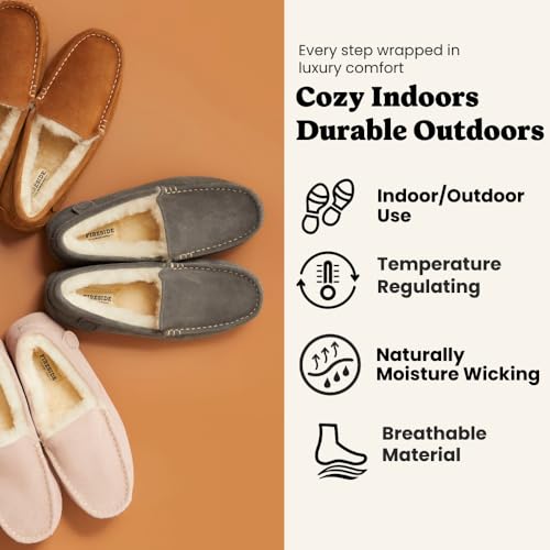 Image of Fireside By Dearfoams Women's Mel Shearling Moccasin