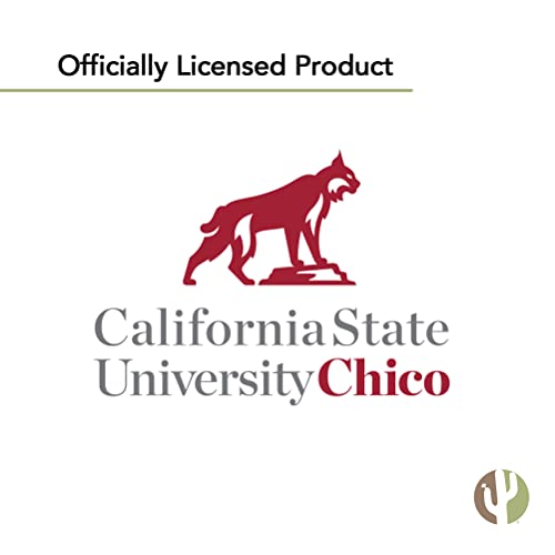 Calcomanía de vinilo de Chico State que no deja residuos para portátiles y vehículos 6