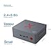 immagine 1Beelink BT3-X Mini PC, Mini Computer Desktop, Intel Apollo Lake Celeron J3355, LPDDR4 4G + eMMC 64G, WiFi 2,4G / 5,8G, BT 4.0, 4K, LAN 1000 Mbps, HDMI, Windows 10