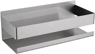 Pot and Pan Organizer Metal Bathroom Shelf Stainless Steel Shower Shelf No Drilling Required Organizer Wall Mount Shampoo Rack Self Adhesive Kitchen